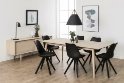 Krzesło Dima black z tworzywa