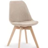 Krzesło Dimi beżowe/ buk