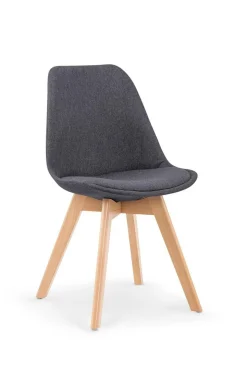 Krzesło Dimi szare/buk