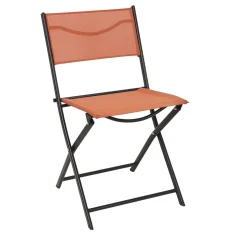 Krzesło Elba składane outdoor terrakota