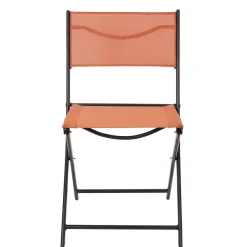 Krzesło Elba składane outdoor terrakota