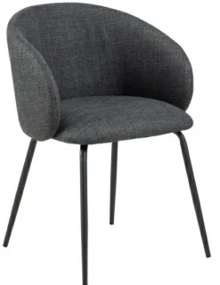Krzesło Eleanor szare ciemne