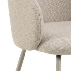 Krzesło Eleonor beżowe Basel 24 beżowa  podstawa