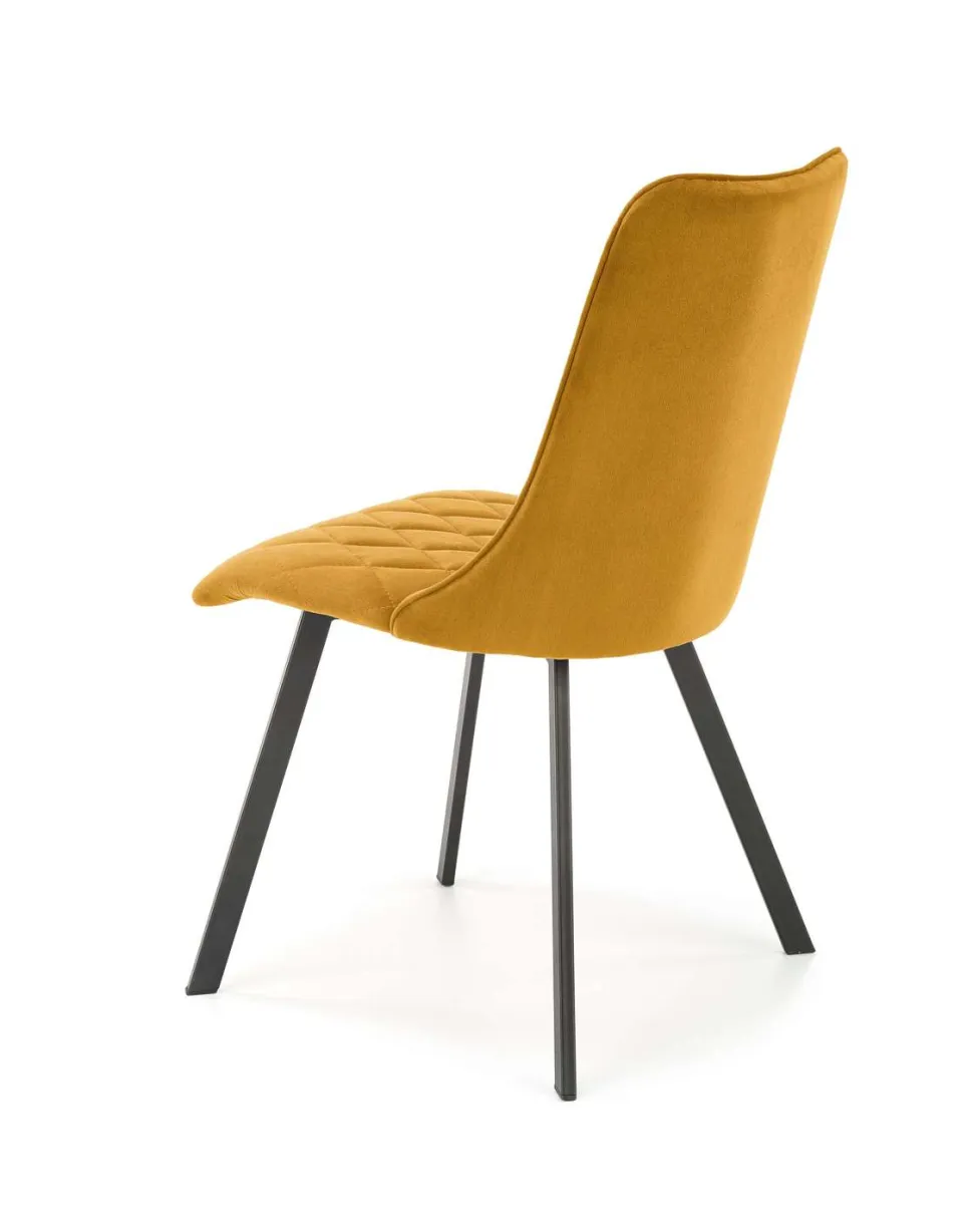 Krzesło Elise musztardowe