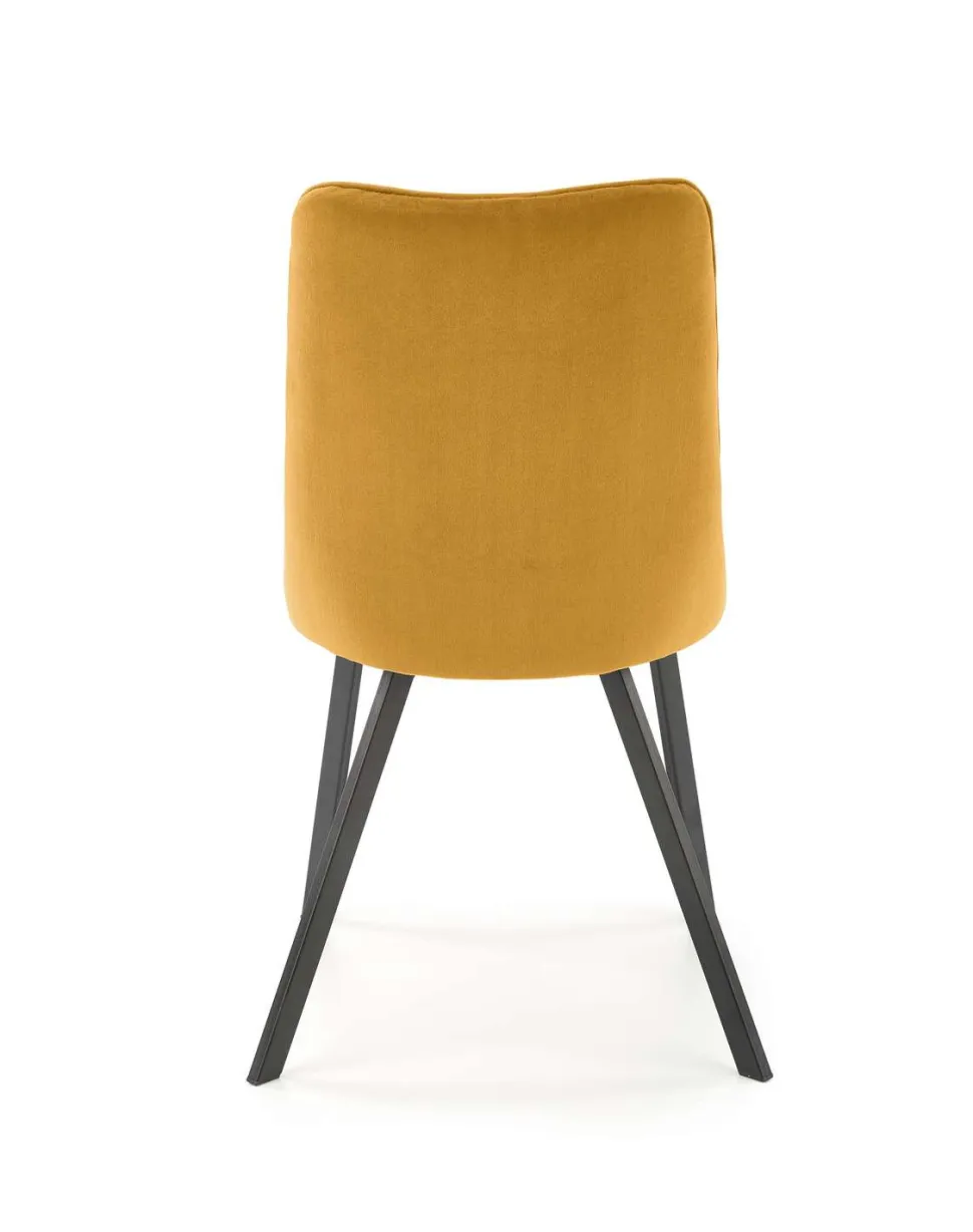 Krzesło Elise musztardowe