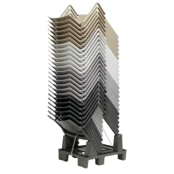 Krzesło Emi Arm terracotta z tworzywa