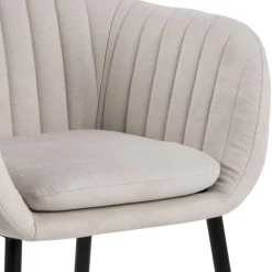 Krzesło Emilia beżowe paski