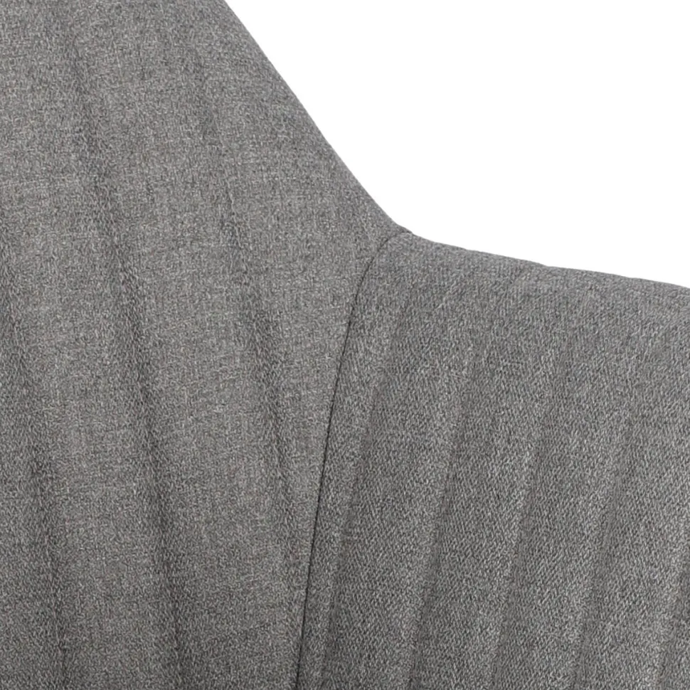 Krzesło Emilia szare tapicerowane