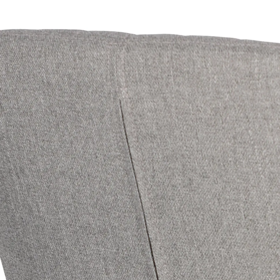 Krzesło Emilia szare tapicerowane