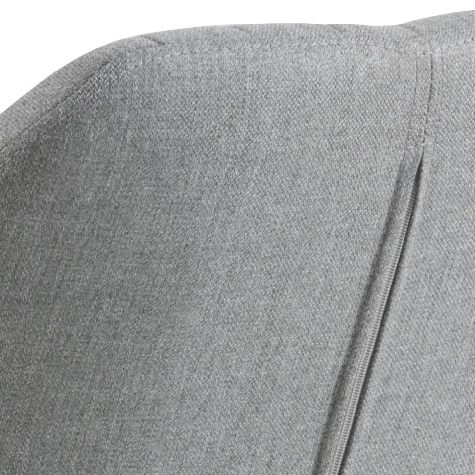 Krzesło Emilia szare tapicerowane