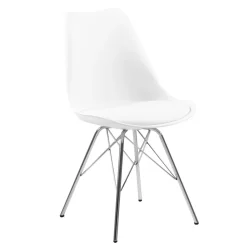 Krzesło Eris PP białe z tworzywa