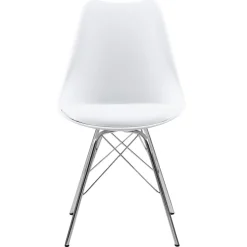 Krzesło Eris PP białe z tworzywa