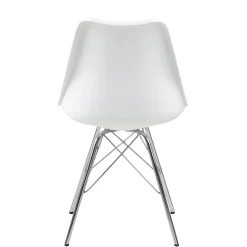 Krzesło Eris PP białe z tworzywa
