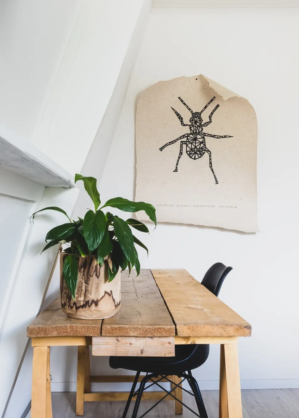 Krzesło Eris PP czarne/czarne z tworzywa