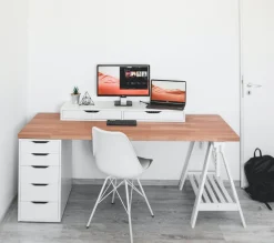 Krzesło Eris PP czarne/czarne z tworzywa