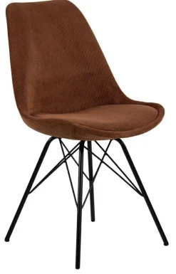 Krzesło Eris Sztruks Cooper tapicerowane