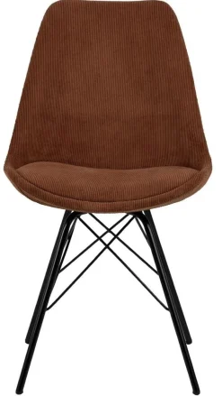 Krzesło Eris Sztruks Cooper tapicerowane