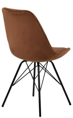 Krzesło Eris Sztruks Cooper tapicerowane