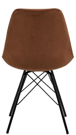 Krzesło Eris Sztruks Cooper tapicerowane