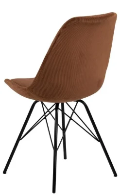 Krzesło Eris Sztruks Cooper tapicerowane
