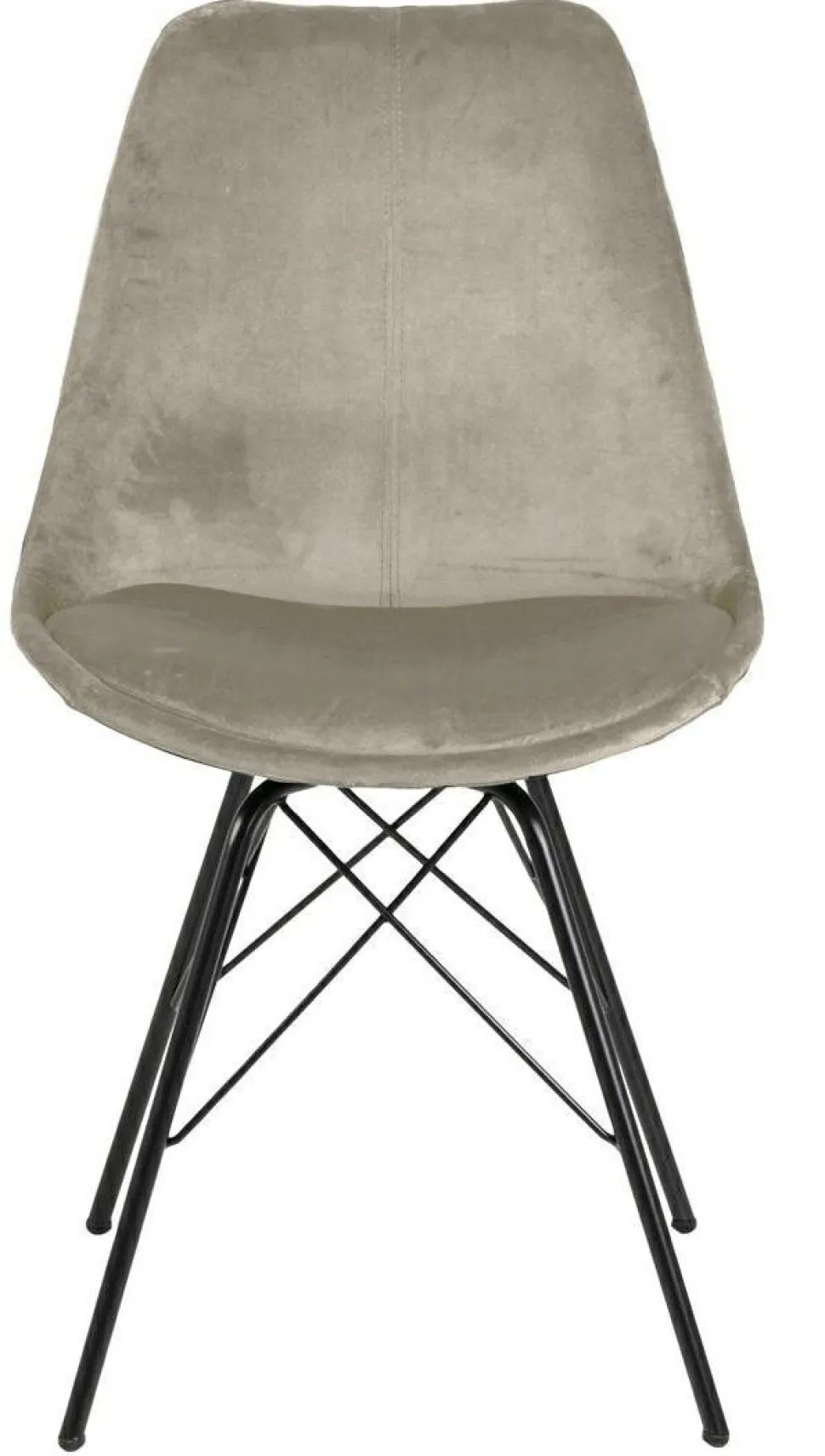 Krzesło Eris VIC piaskowe tapicerowane