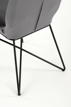 Krzesło Estelle szare