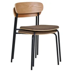 Krzesło Estepona jesion/ czarny