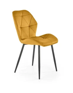 Krzesło Eve musztardowe