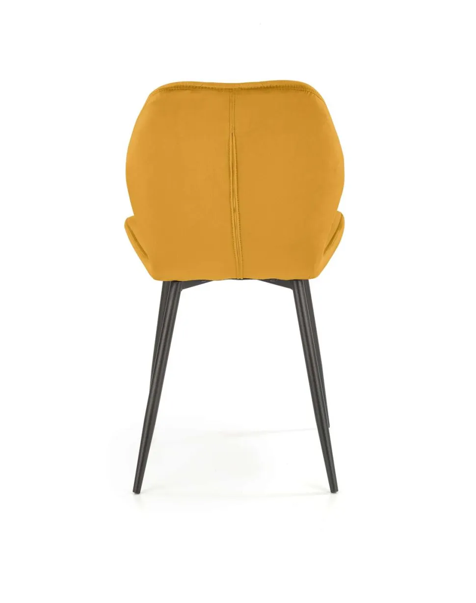 Krzesło Eve musztardowe