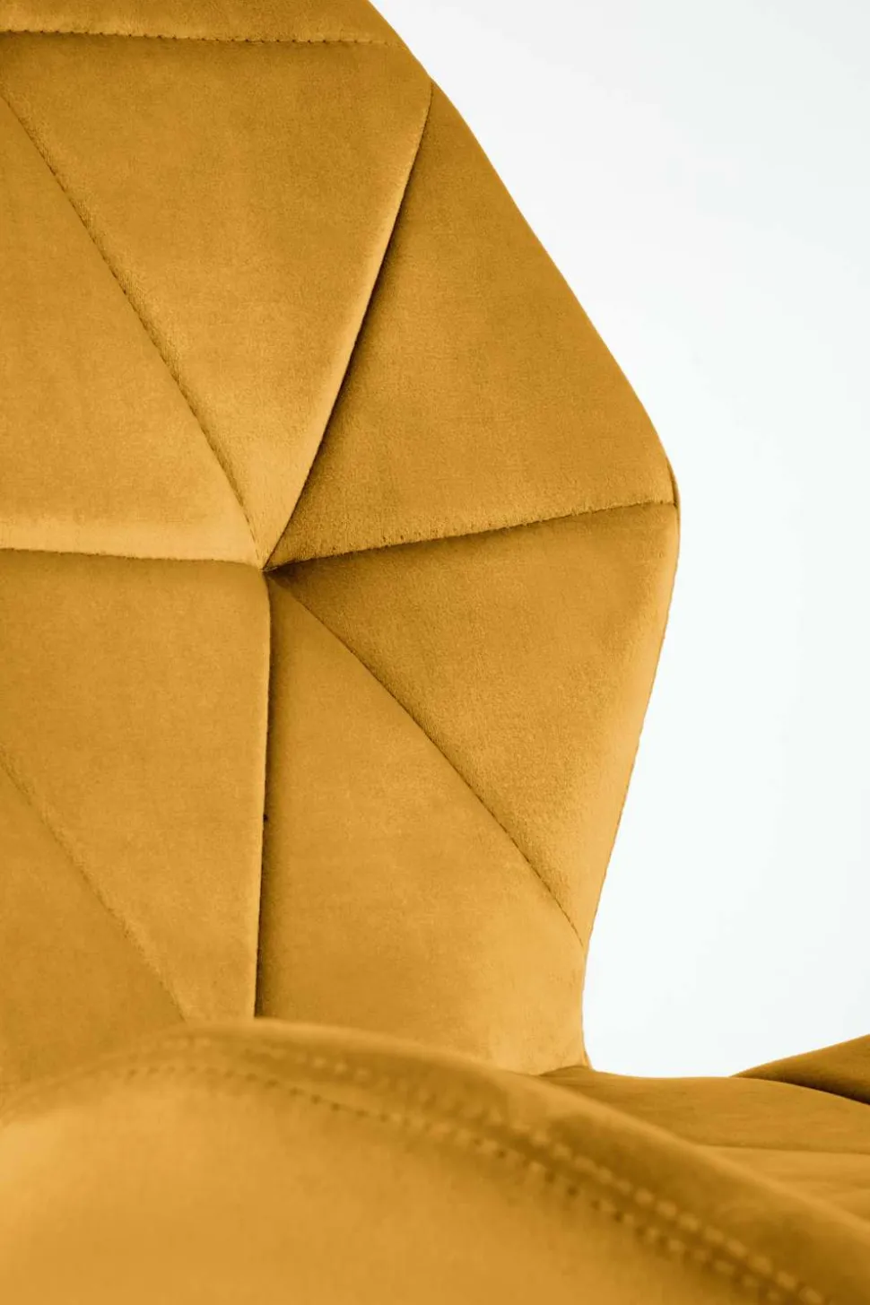 Krzesło Eve musztardowe