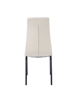 Krzesło Ezara Velvet beżowe