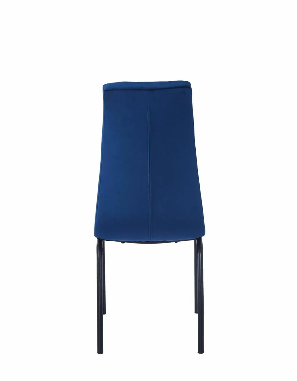 Krzesło Ezara Velvet niebieskie