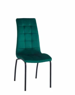 Krzesło Ezara Velvet zielone