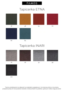 Krzesło Fameg Solid A-9449/1 CATA dąb premium