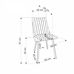 Krzesło Fenri beżowe