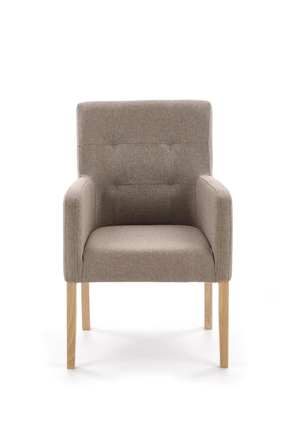 Krzesło Filem ciemny beż tkanina Inari