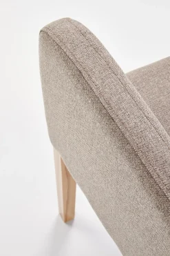 Krzesło Filem ciemny beż tkanina Inari