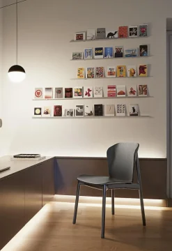 Krzesło Finn drewniane bejcowane czarne drewniane