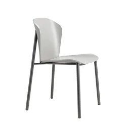 Krzesło Finn szary antracyt drewniane