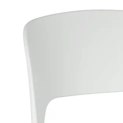 Krzesło Flexi białe z tworzywa