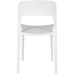 Krzesło Flexi białe z tworzywa