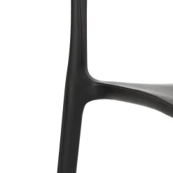Krzesło Flexi czarne z tworzywa