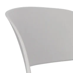 Krzesło Flexi szare z tworzywa