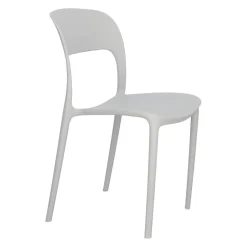 Krzesło Flexi szare z tworzywa