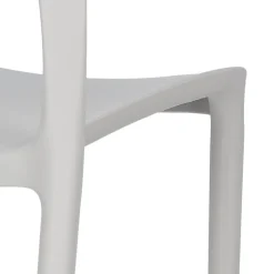 Krzesło Flexi szare z tworzywa