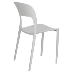 Krzesło Flexi szare z tworzywa