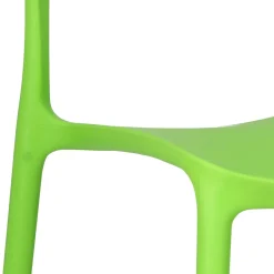 Krzesło Flexi zielone z tworzywa