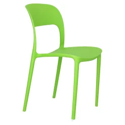 Krzesło Flexi zielone z tworzywa