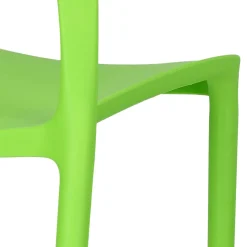 Krzesło Flexi zielone z tworzywa
