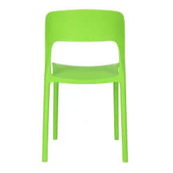 Krzesło Flexi zielone z tworzywa